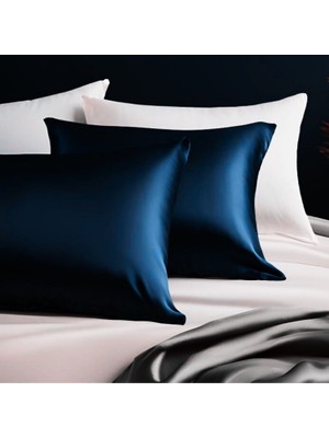 2 Adet Özel Seri Ipek Saten Yastık Kılıfı 50X70 cm | Konforlu Uyku