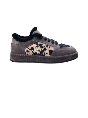 Vizon Süet & Leopar Tay Sneaker