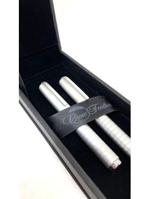 Premium Dolma ve Roller Kalem, Deri Kutuda