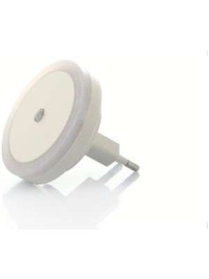 Usin Daire Tip Gece Yanıp Gündüz Sönen Sensörlü Ledli Gece Lambası