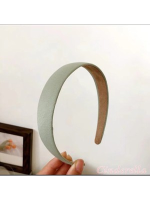Kadın Hafif Esnek Taç Saç Bandı Yeşil Model-10