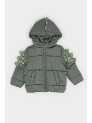 DeFacto Erkek Bebek Kapüşonlu Fermuarlı Mont E8214A525AU