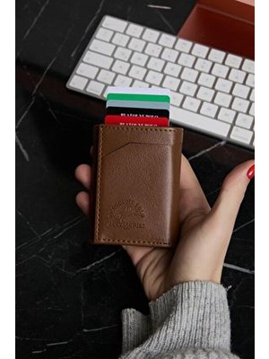 Blatoune Polo Rfıd Korumalı Kadın Taba Otomatik Mekanizmalı Hırsızlık Korumalı Para Bölmeli Kartlık Cüzdan