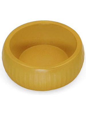 Mikopet Organik Seramik Mama Kabı Sarı