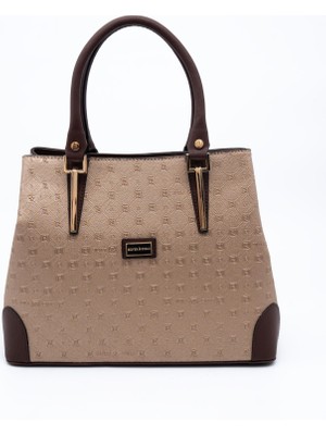 Silver & Polo Bronz - Kahve SP667 Kadın El Çantası