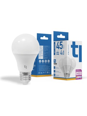 Tuled Redeem Plus A60S E27 LED Ampul, Titreşimsiz, Göz Konforu, 617 Lümen, Sıcak Beyaz, 2700 Kelvin