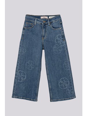 Bg Store Kız Çocuk Mavi Pantolon