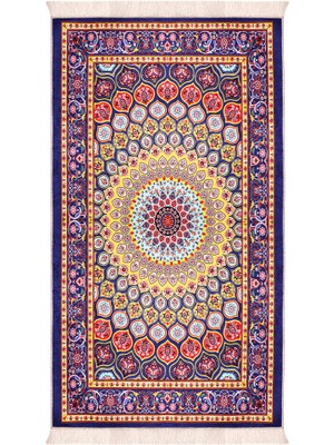 Saks Süngerli Kadife Seccade