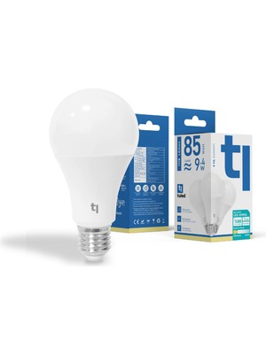 Tuled Redeem A70S E27 LED Ampul, Titreşimsiz, Göz Konforu, 1119 Lümen, Tatlı Beyaz, 3500 Kelvin