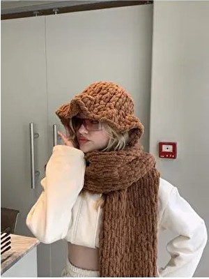 Örgü Bucket Şapka