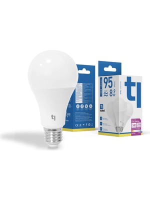 Tuled Redeem Plus A70S E27 LED Ampul, Titreşimsiz, Göz Konforu, 1258 Lümen, Ilık Beyaz, 3000 Kelvin