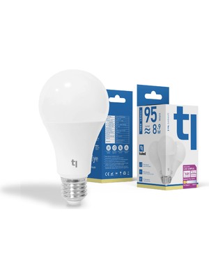 Tuled Redeem Plus A70S E27 LED Ampul, Titreşimsiz, Göz Konforu, 1262 Lümen, Tatlı Beyaz, 3500 Kelvin