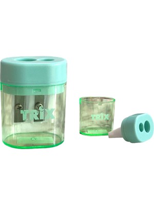 Trix Hazneli Oval Kalemtıraş – Renk Seçenekli