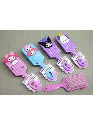 Akıllı Durak Kuromi, Hello Kitty, Cinnamon, My Melody Saç Tarağı Model 2