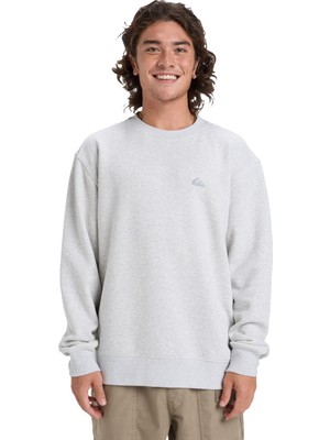 Quiksilver Salt Water Crew Erkek Gri Sweatshirt