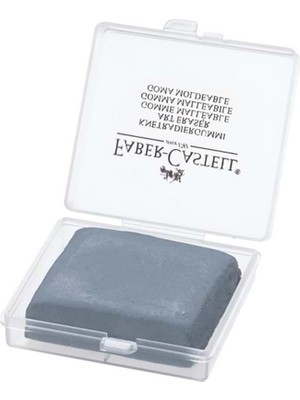 Faber-Castell Öğrenci Silgisi Hamur Plastik Kutulu Gri 12 72 20