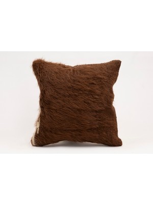 El Yapımı Kilimden Yapılmış Vintage Kırlent Kılıfı, Yün, 40X40 cm