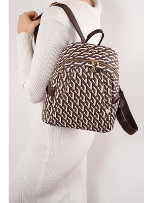 Silver & Polo Kahve SP926 Kadın Sırt Çantası