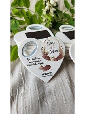 10 Adet Açacaklı Magnet Nişan Söz Kına Düğün Nikah Hatırası Misafirler İçin Hediyelik Kalp Şekilli