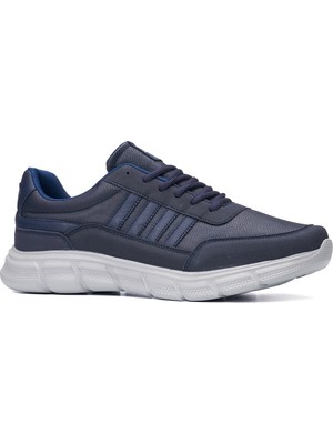 Günlük Erkek Yetişkin Sneaker Spor Ayakkabı Bağcıklı Büyük Numara Rahat Esnek 050C