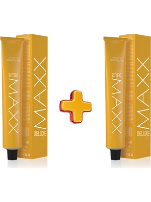 Maxx Deluxe 2'li Tüp Boya 60 ml 6.3 Koyu Kumral Dore