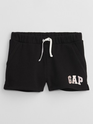 Gap Kız Çocuk Siyah Gap Logo Pull-On Şort