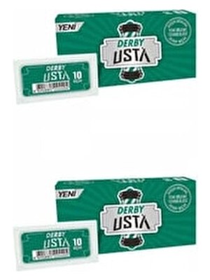 DERBY USTA 100 Adetli Kullan-At Jilet 2'li Set Cinsiyet: Unisex Uzun Ömürlü Kullanım