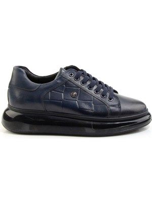Lacivert Leather Erkek Sneaker E01401099841
