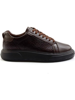 Kahve Leather Erkek Sneaker E01089200041