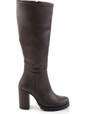 Kahve  Kadın Çizme K03527400409