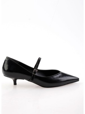 Siyah  Kadın Klasik Topuklu Ayakkabı K01992153442