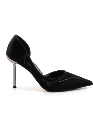 Siyah  Kadın Abiye Ayakkabı K01209082047