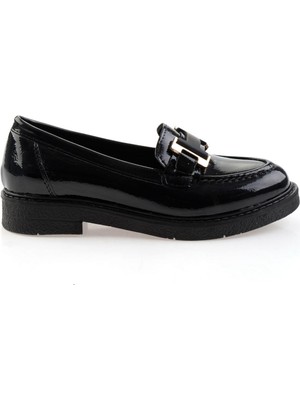 Siyah  Kadın Loafer Ayakkabı K01257050098