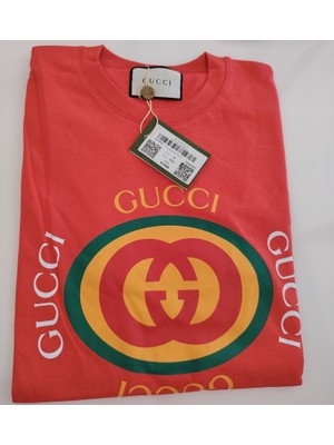 Gucci Göğüs Baskılı T-Shirt