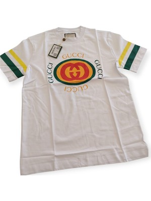 Gucci Göğüs Baskılı T-Shirt