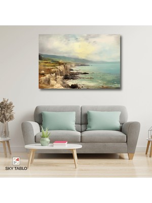 Denizin Fısıltısı Kanvas Tablo Modern Duvar Tablosu Ev Dekoru Ev Hediyesi