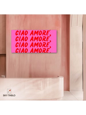 Pop Aşk Manifestosu Kanvas Tablo Modern Duvar Tablosu Ev Dekoru Ev Hediyesi