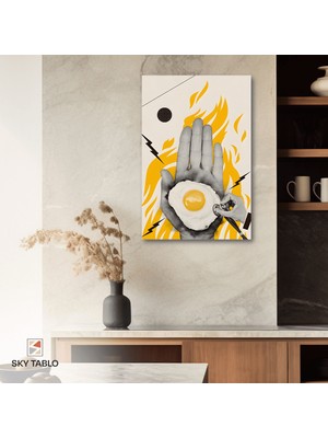 Enerjinin Eli Kanvas Tablo Modern Duvar Tablosu Ev Dekoru Ev Hediyesi