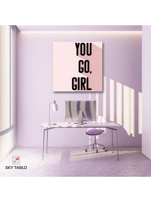 Kız Gücü Kanvas Tablo Modern Duvar Tablosu Ev Dekoru Ev Hediyesi