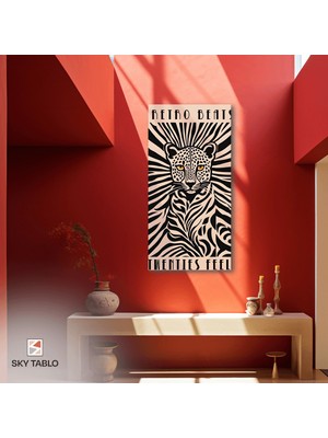 Yırtıcı Desen Kanvas Tablo Modern Duvar Tablosu Ev Dekoru Ev Hediyesi