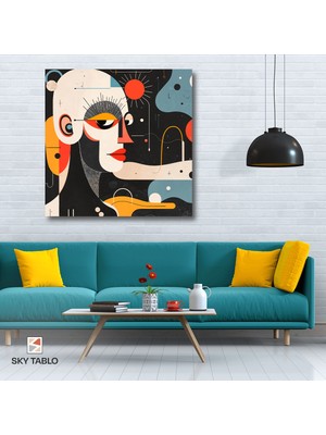 Retro Rüyalar Kanvas Tablo Modern Duvar Tablosu Ev Dekoru Ev Hediyesi