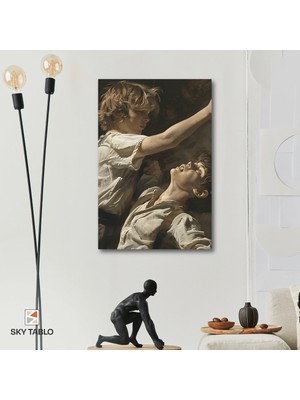 Bıçağın Ucunda Kanvas Tablo Modern Duvar Tablosu Ev Dekoru Ev Hediyesi