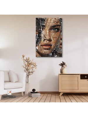 Kırık Zihinler Kanvas Tablo Modern Duvar Tablosu Ev Dekoru Ev Hediyesi