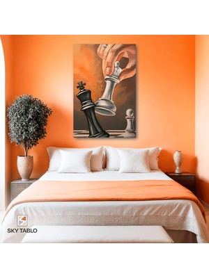 Stratejinin Son Noktası Kanvas Tablo Modern Duvar Tablosu Ev Dekoru Ev Hediyesi