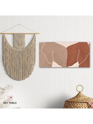 Sessiz Yakınlık Kanvas Tablo Modern Duvar Tablosu Ev Dekoru Ev Hediyesi