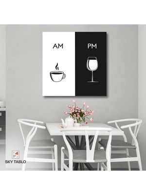 Bir Günün Özeti Kanvas Tablo Modern Duvar Tablosu Ev Dekoru Ev Hediyesi