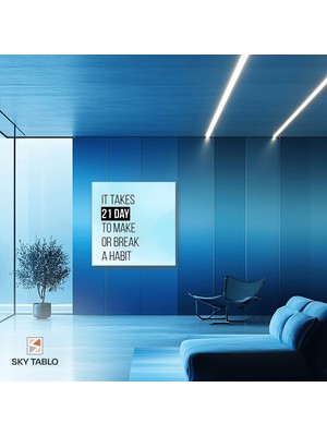 Alışkanlığın Eşiğinde Kanvas Tablo Modern Duvar Tablosu Ev Dekoru Ev Hediyesi