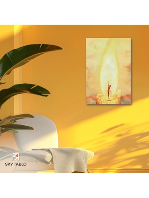 Aydınlanma Anı Kanvas Tablo Modern Duvar Tablosu Ev Dekoru Ev Hediyesi