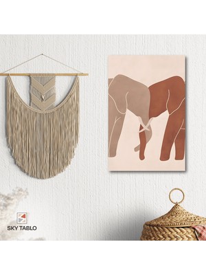 Sessiz Yakınlık Kanvas Tablo Modern Duvar Tablosu Ev Dekoru Ev Hediyesi