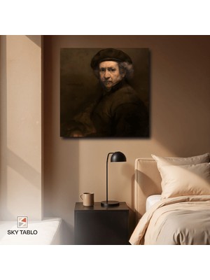 Rembrandt Portresi Kanvas Tablo Modern Duvar Tablosu Ev Dekoru Ev Hediyesi